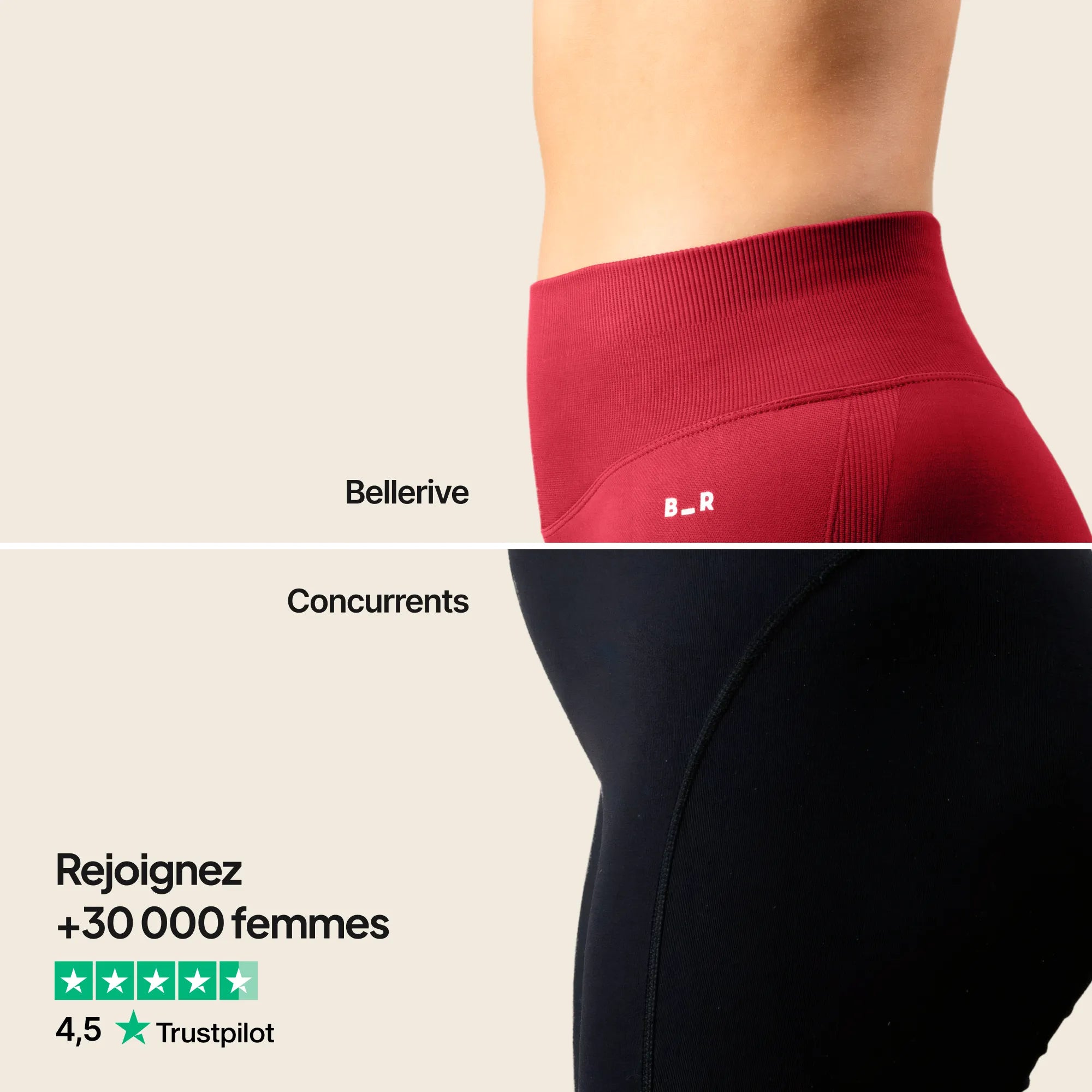 Legging - Cerise