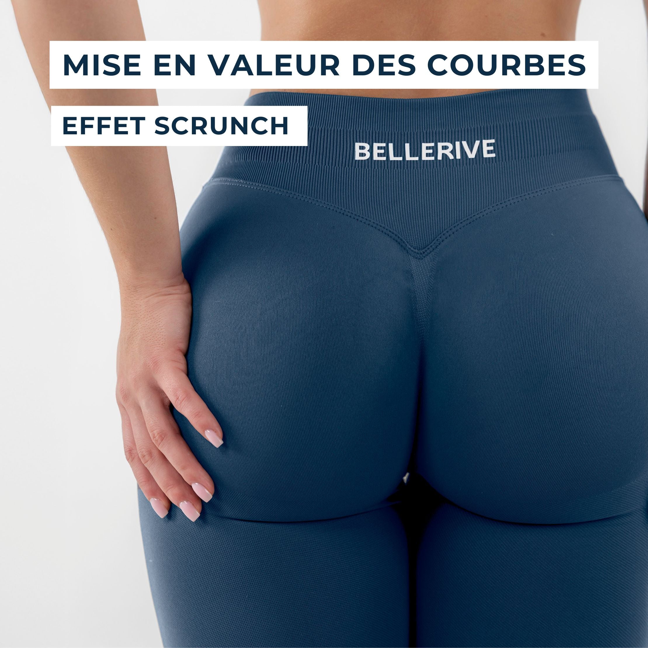 L'ensemble ventre-plat - Bleu pastel