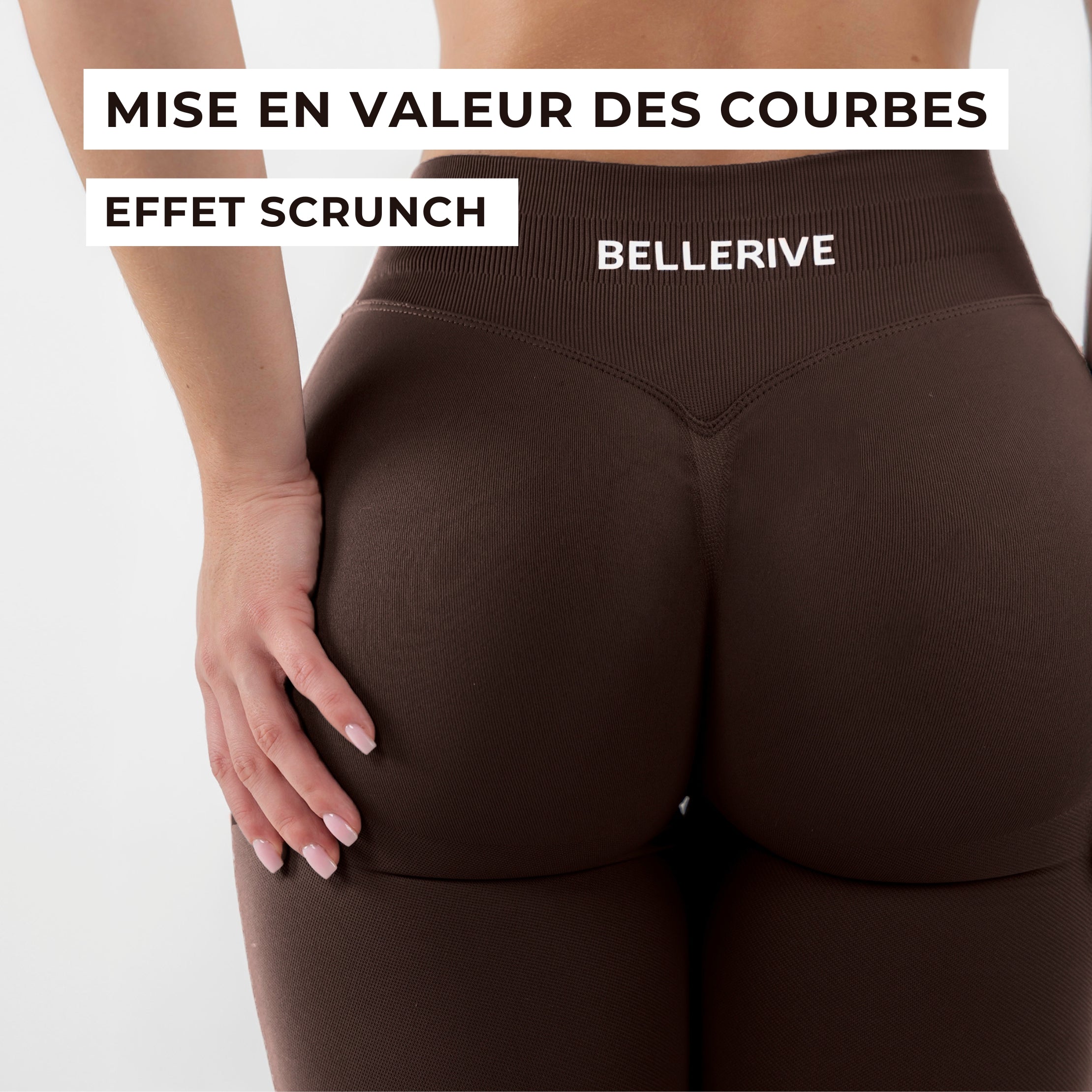 Conjunto ventral - Marrón