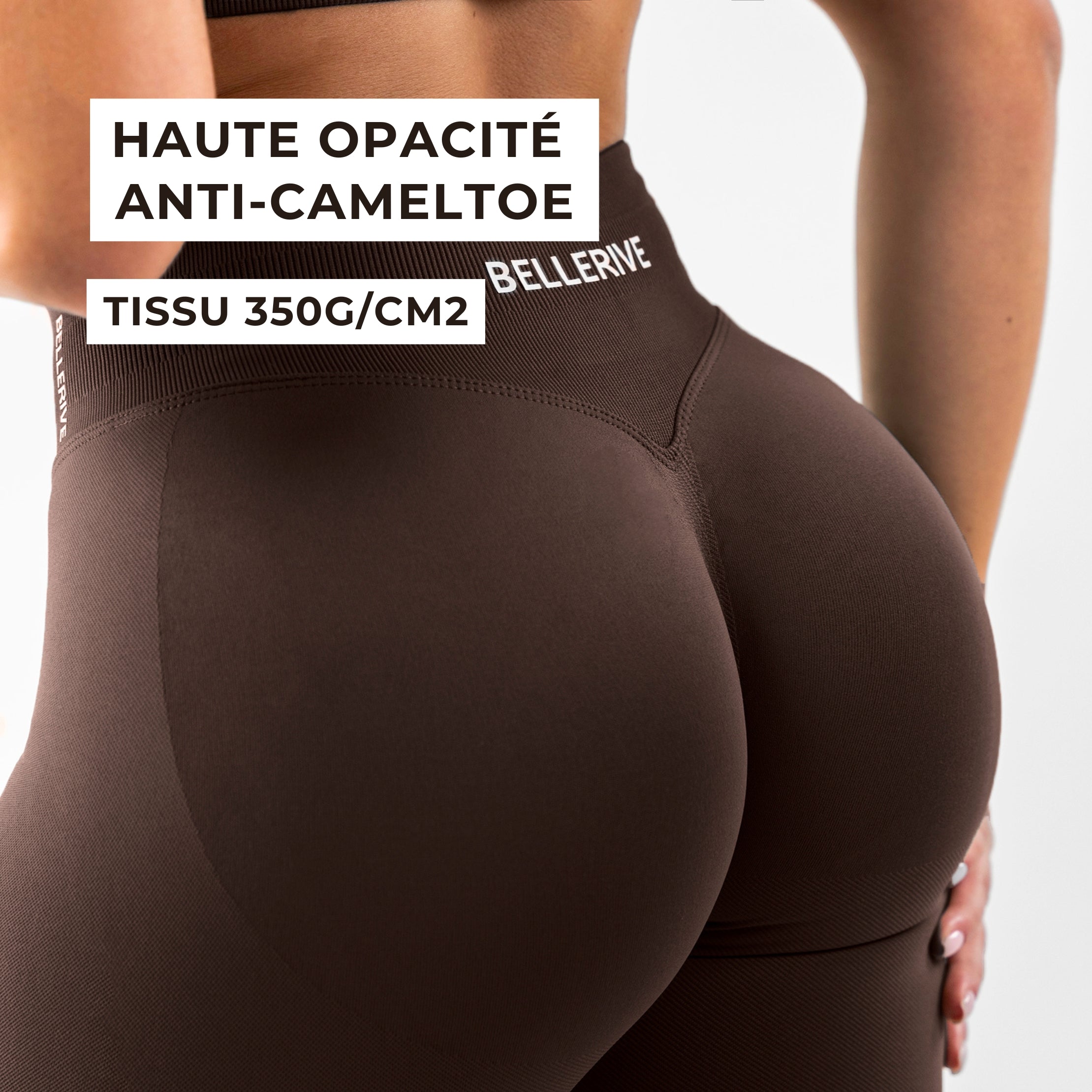 Leggings panciera - Bellerive Marron