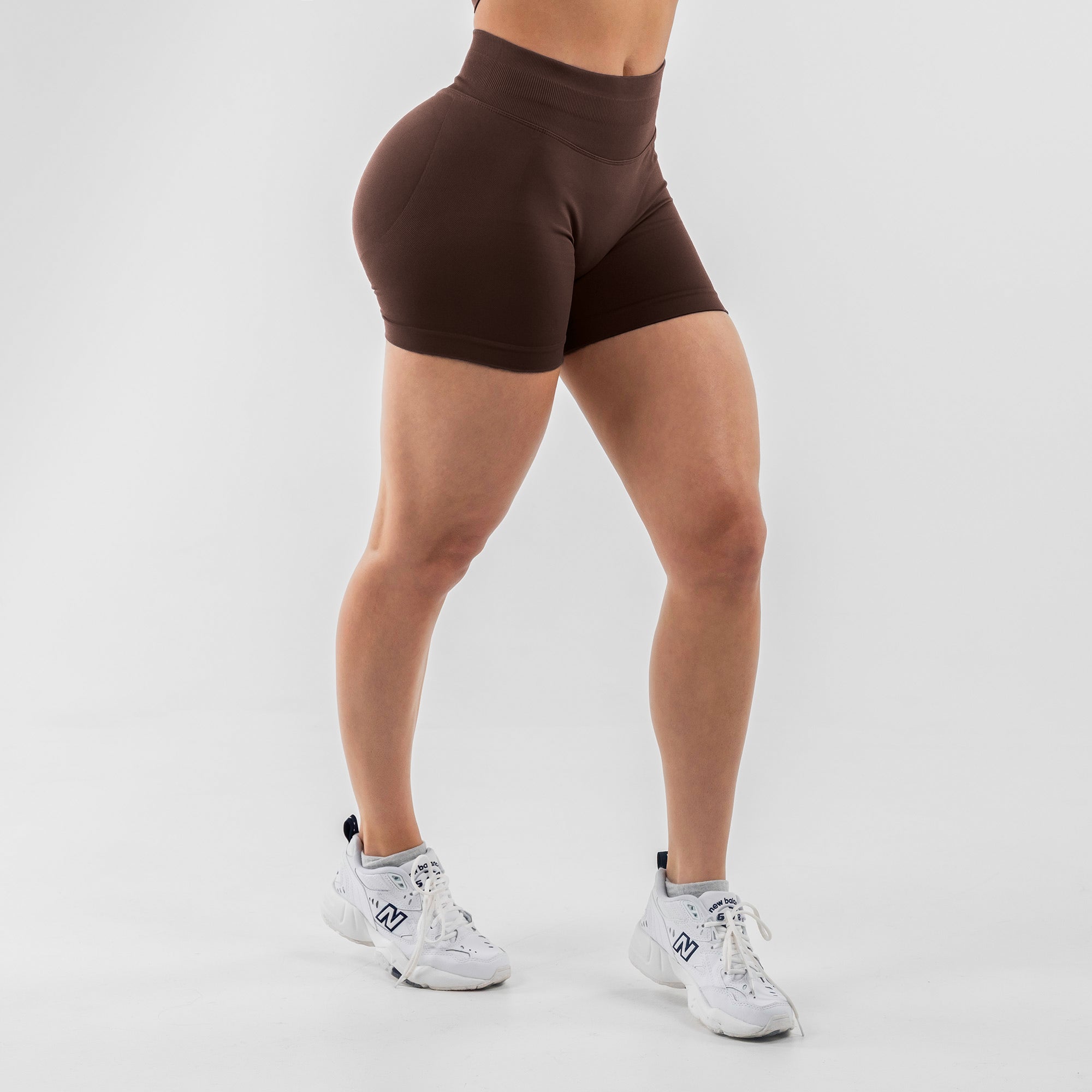 Le Short Ventre-Plat Marron