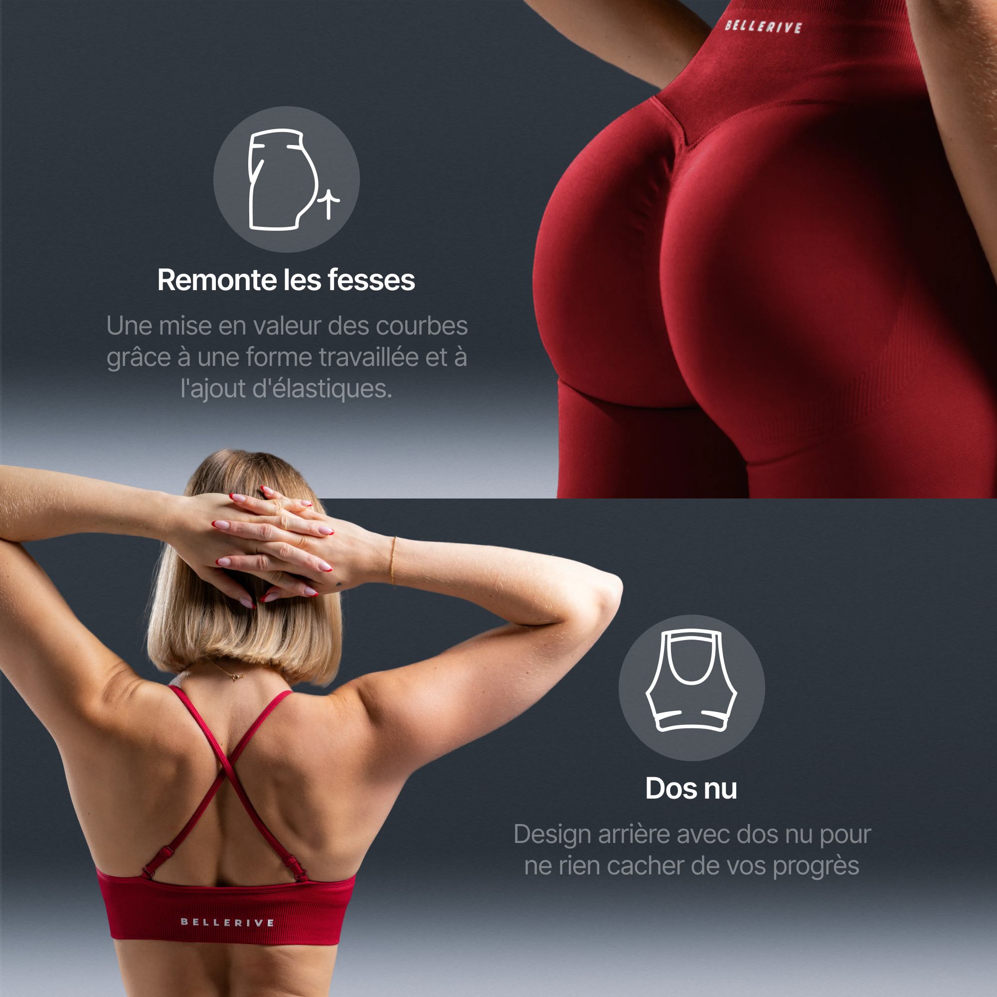 L'ensemble ventre-plat - Cerise