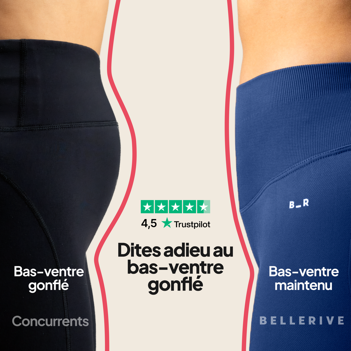 Short taille-haute - Myrtille