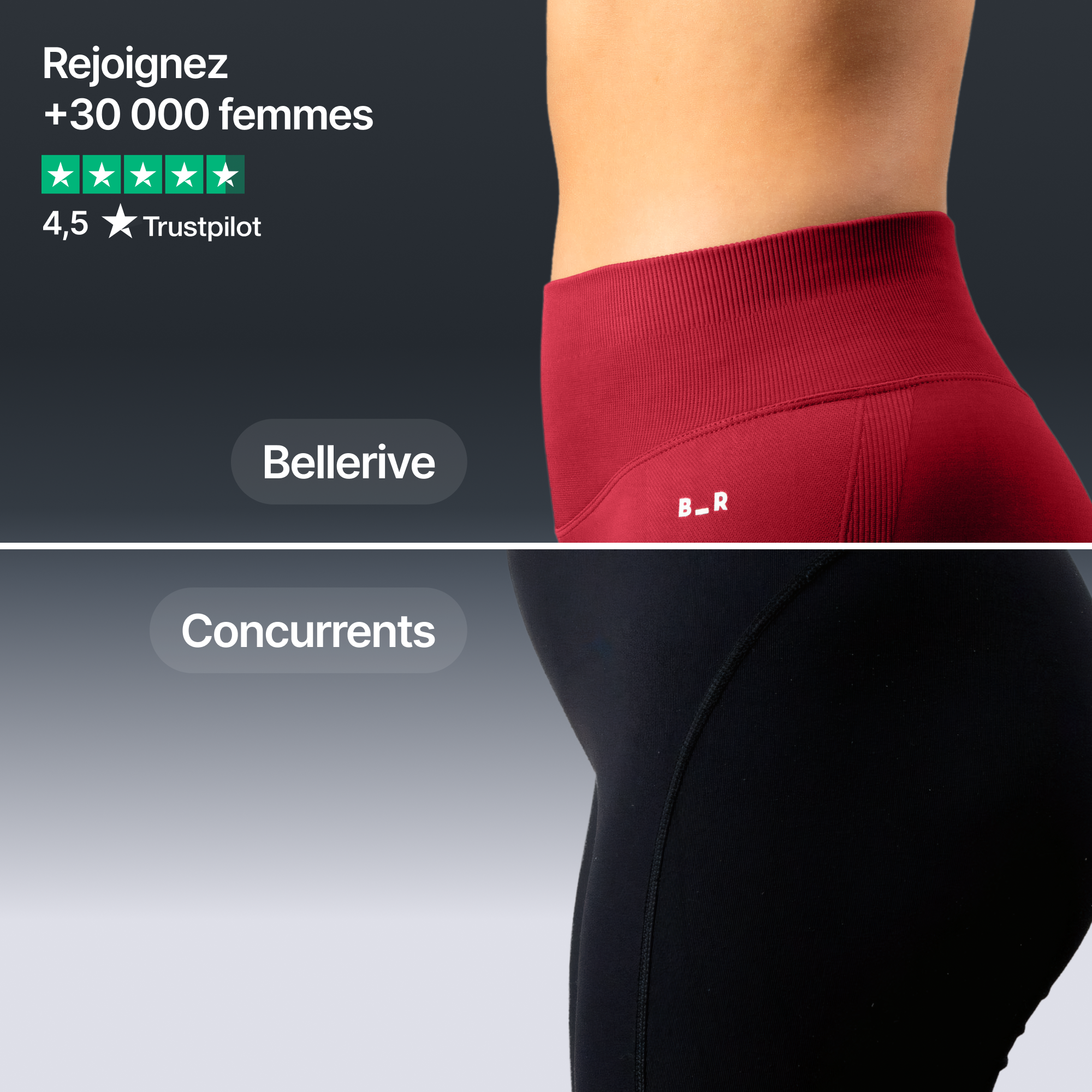 Legging - Cerise