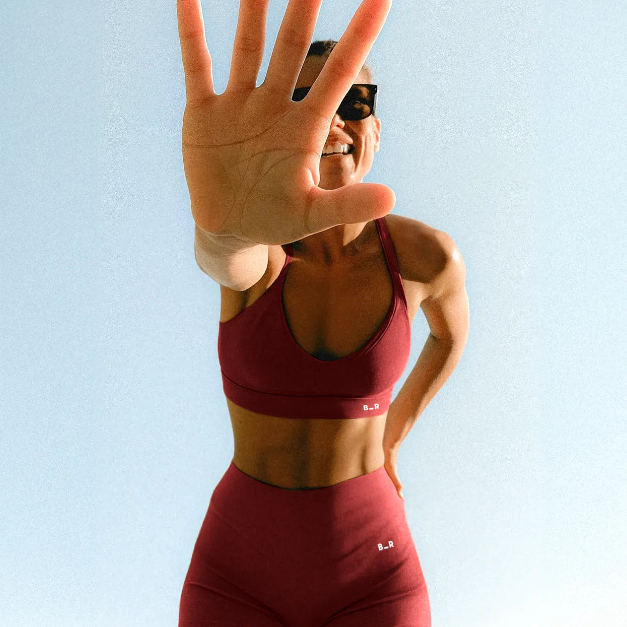 Legging Haut - Cerise