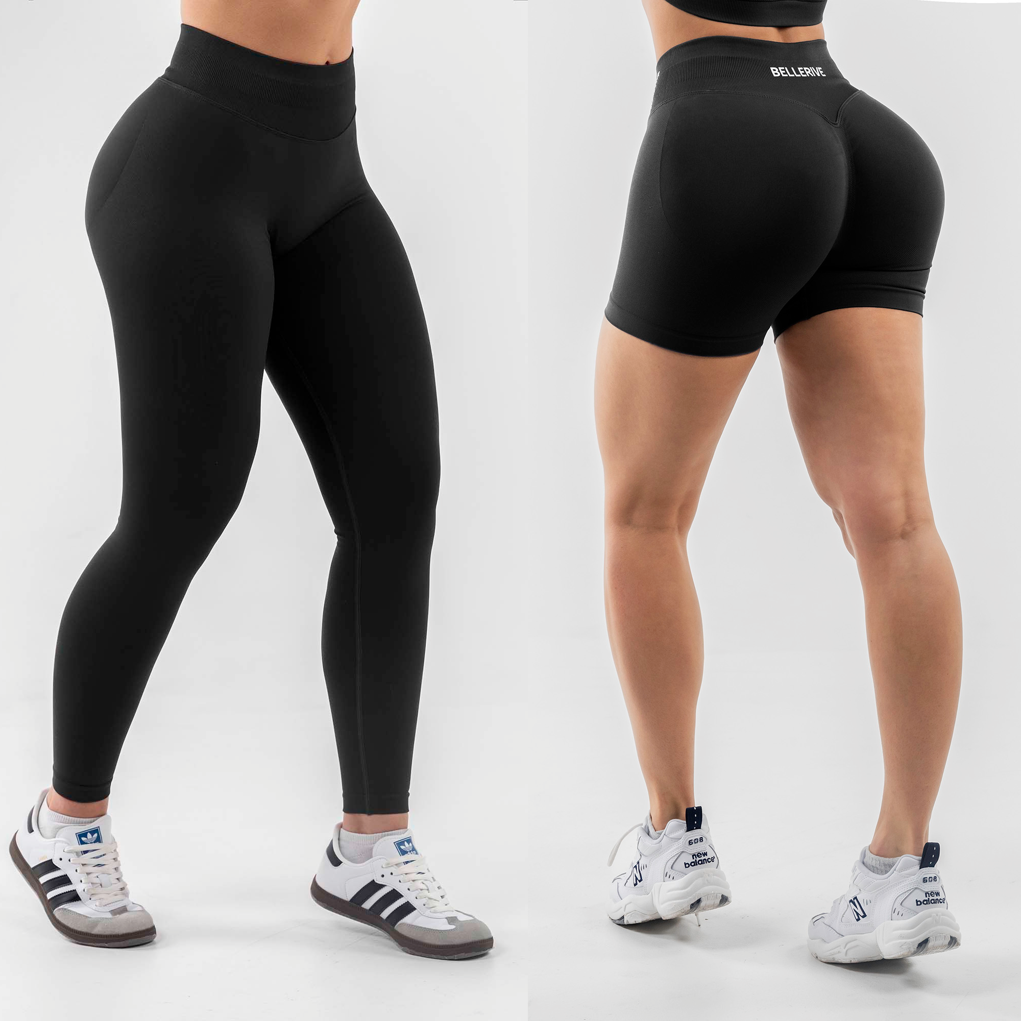 L'ensemble ventre-plat - Noir