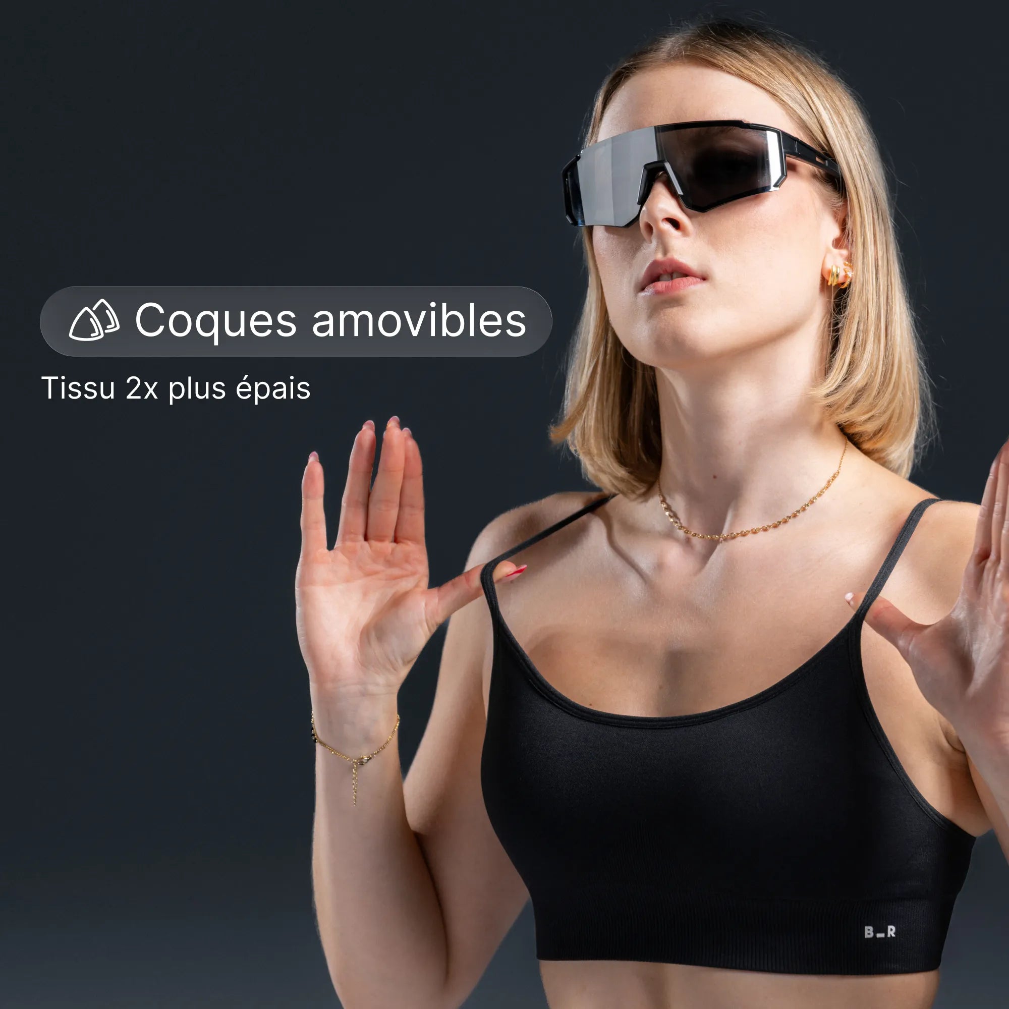 Reggiseno v2 - Antracite