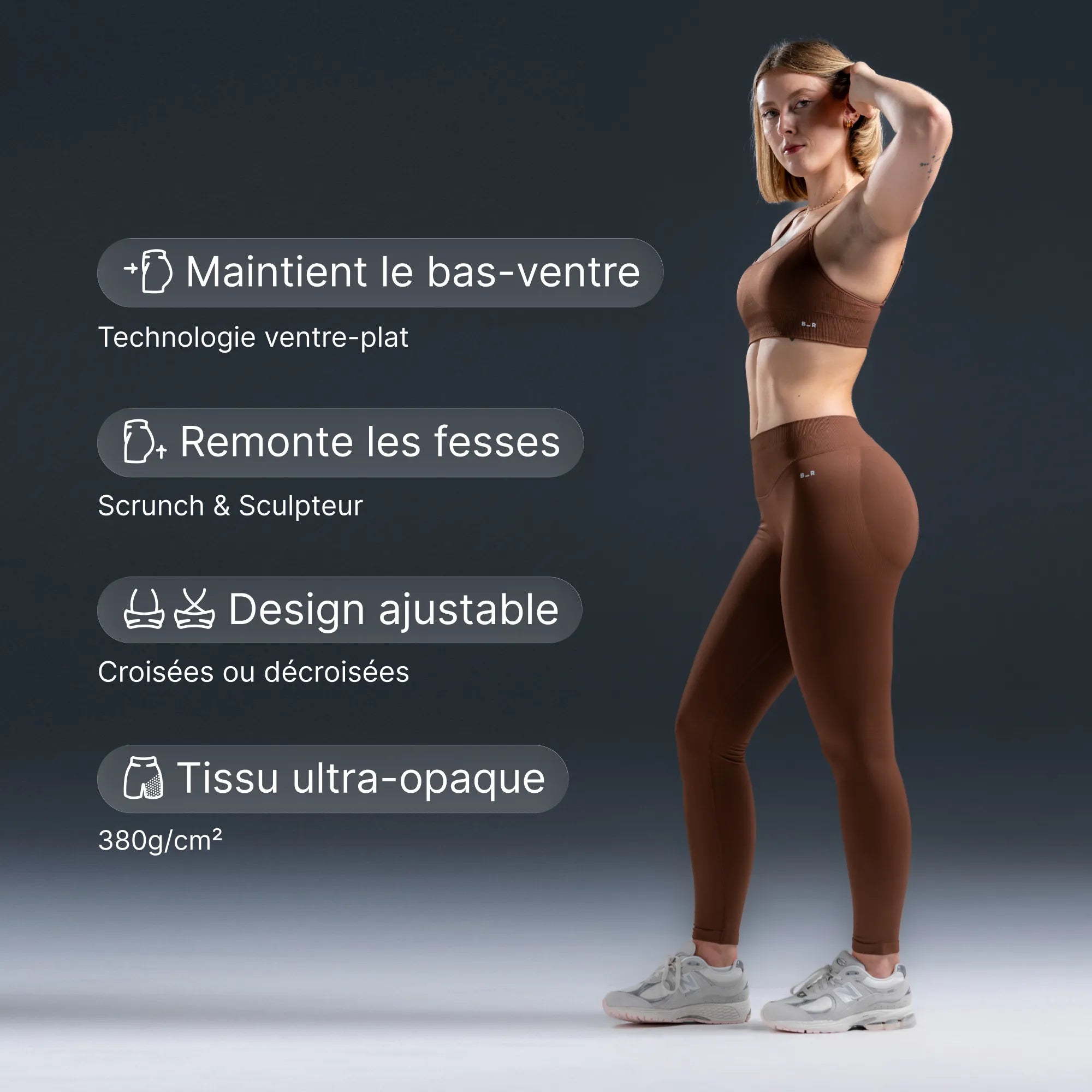 Set per addominali V2 - Cacao