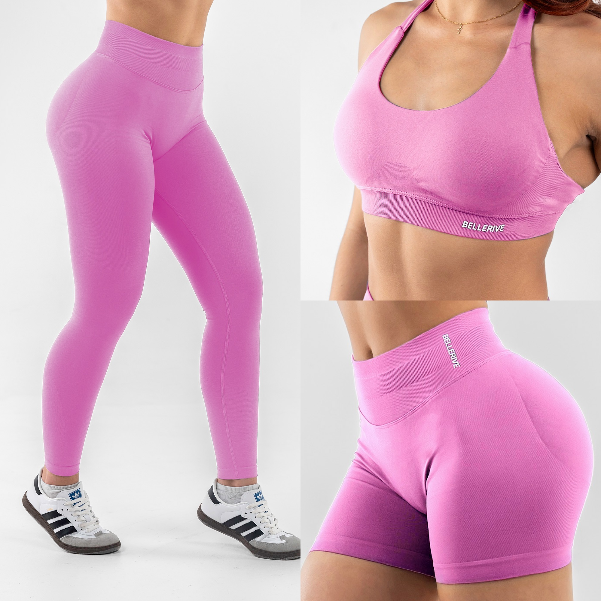 L'ensemble ventre-plat - Rose