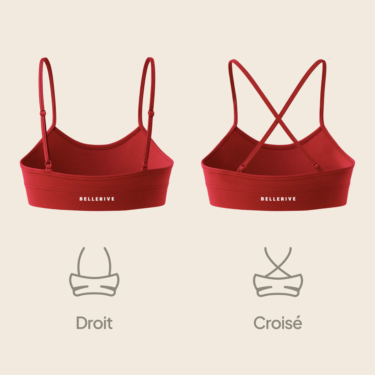 Brassière - Cerise