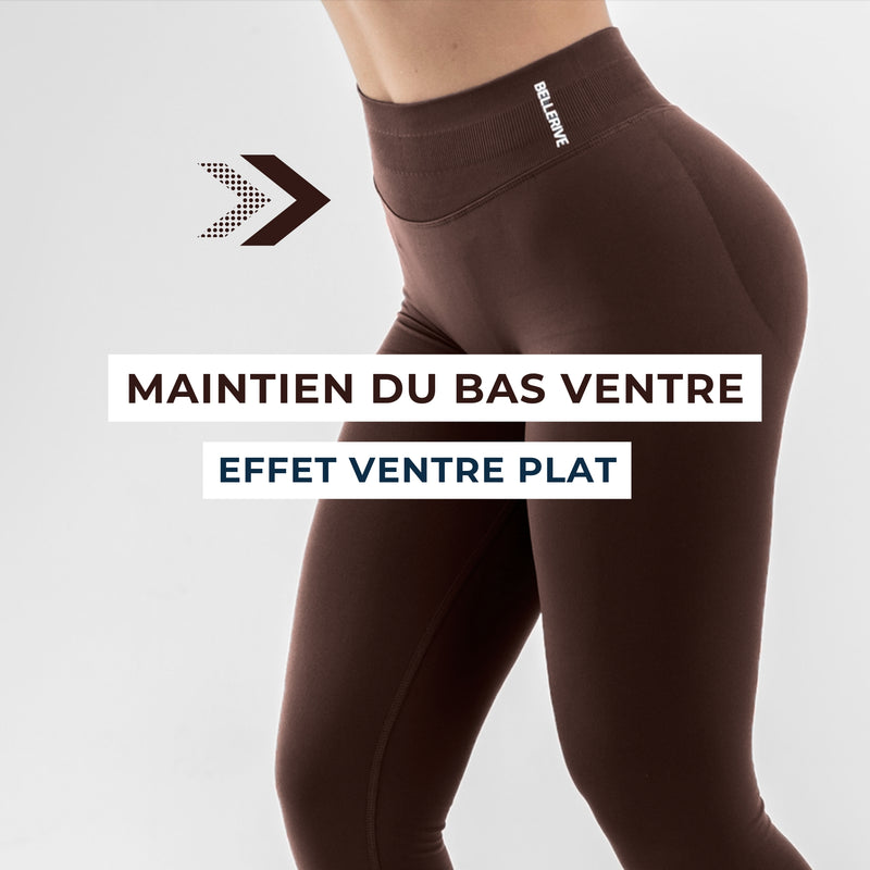 Leggings per pancia piatta - Bellerive Brown