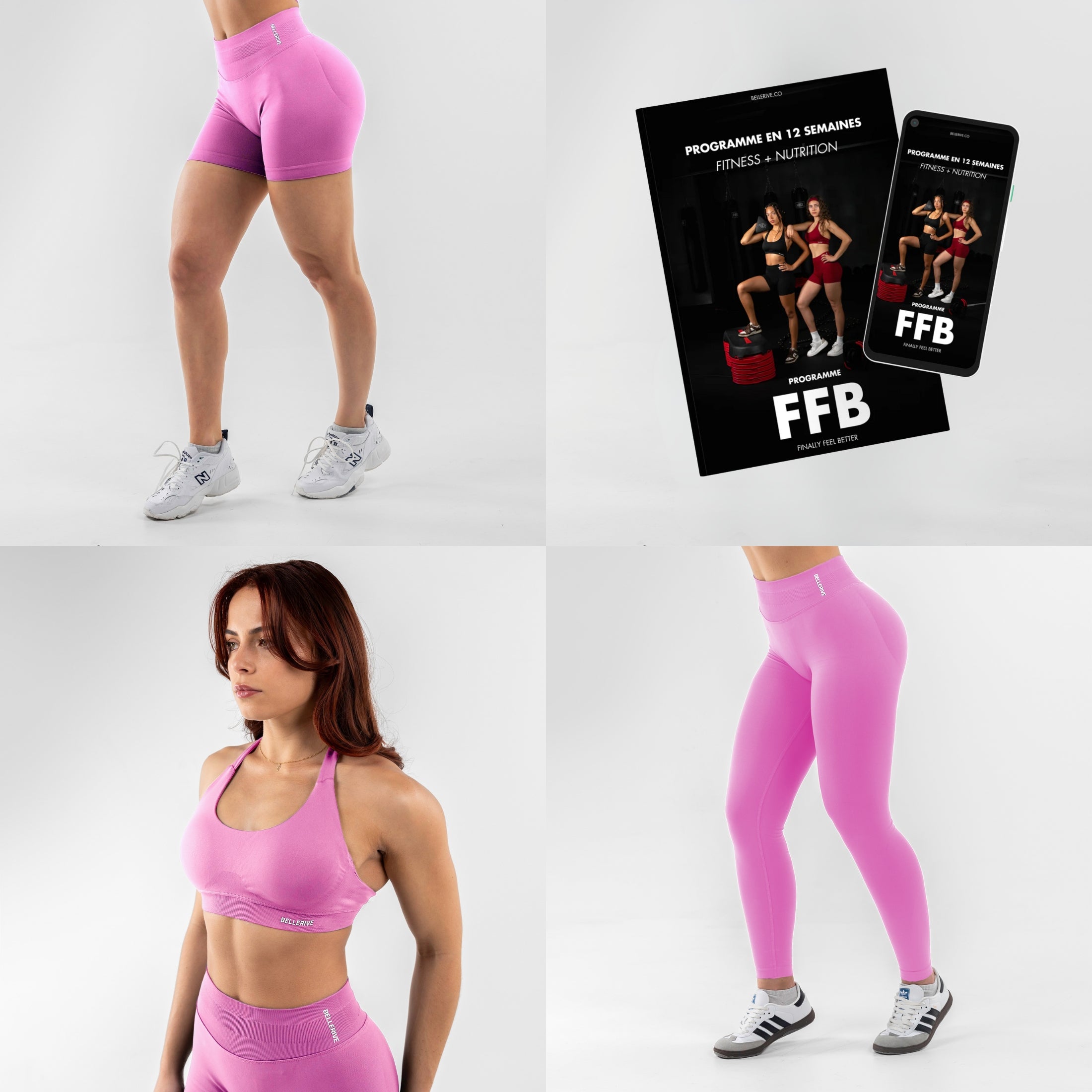 Set panciera - Rosa