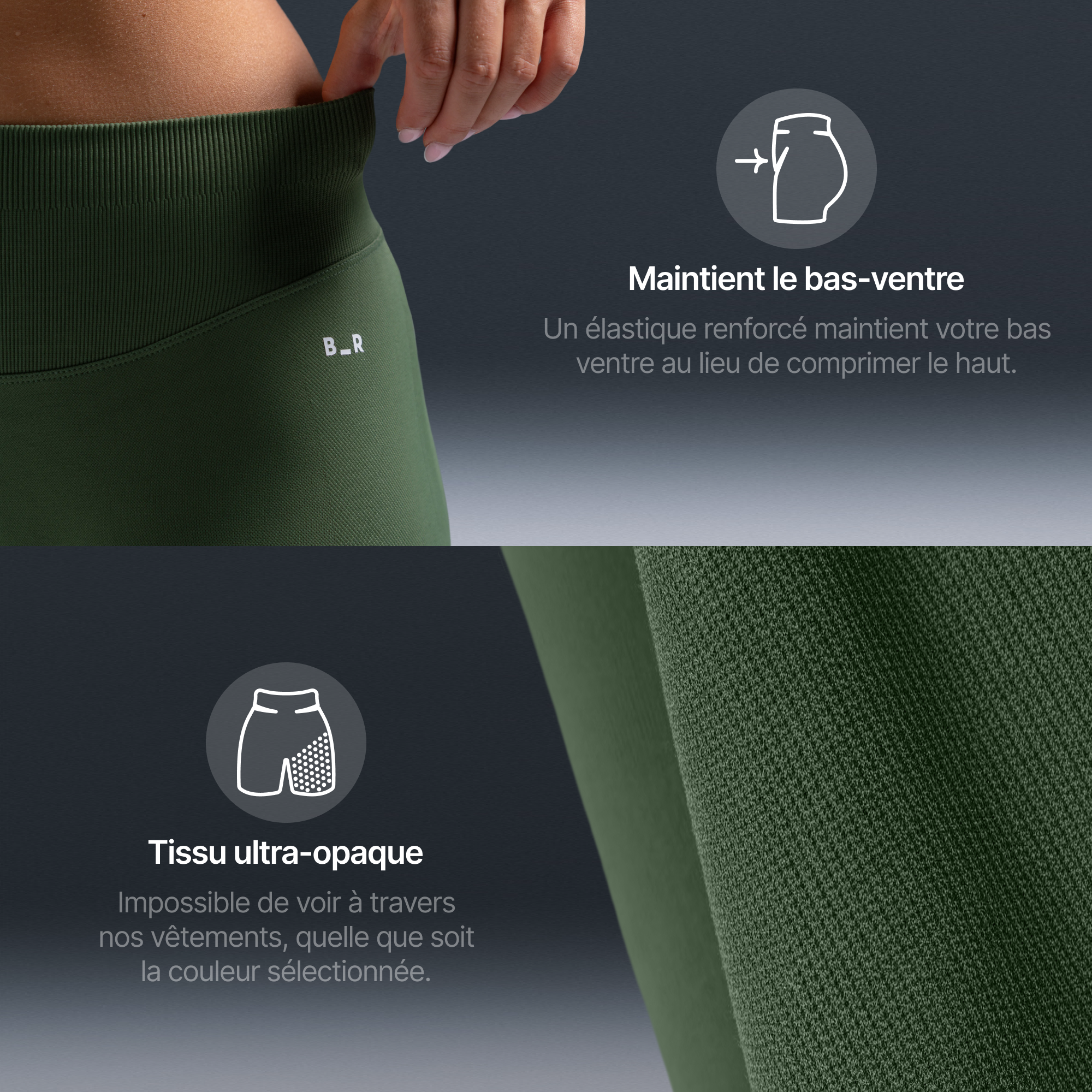 L'ensemble ventre-plat - Matcha