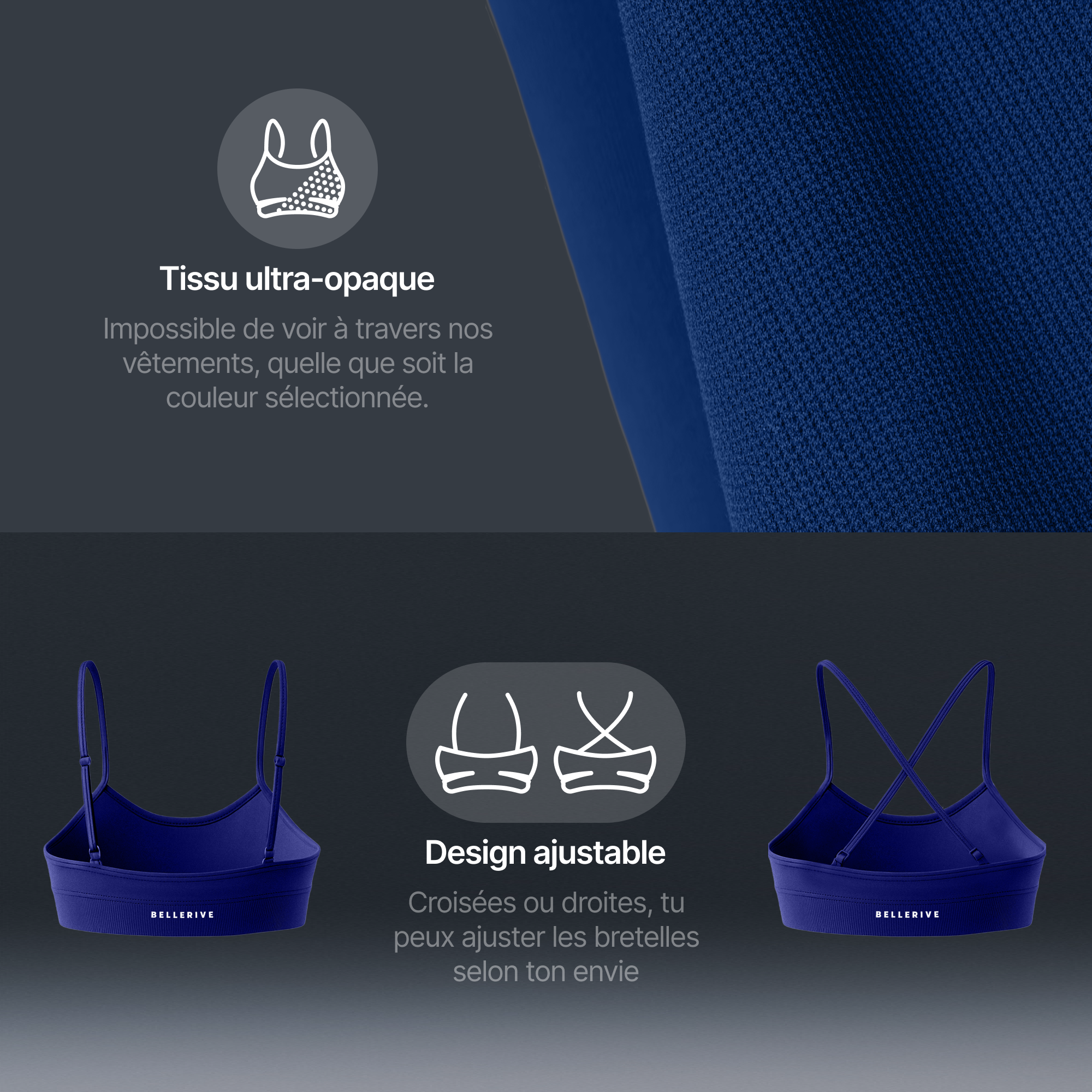 Brassiere - Myrtille