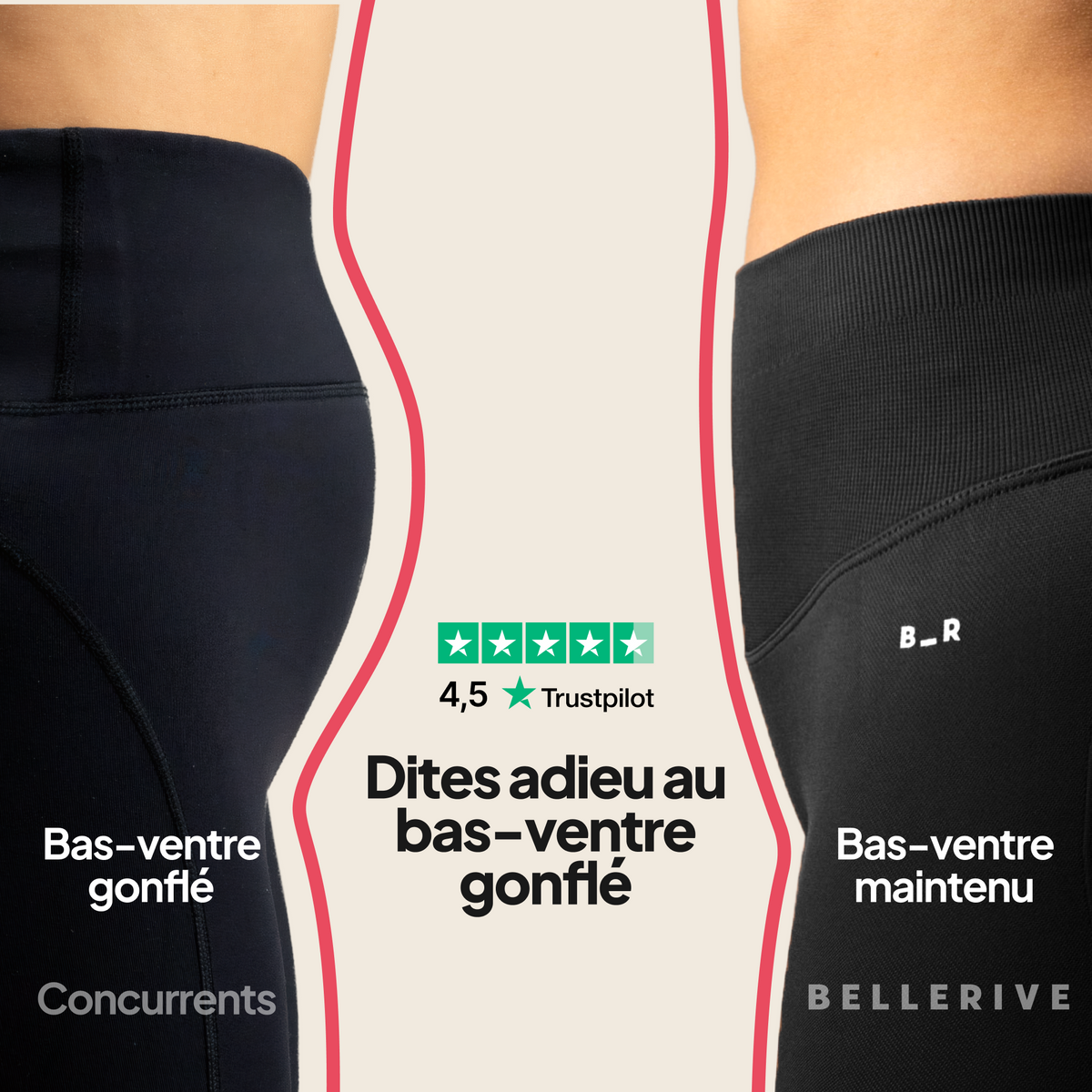 Short taille-haute - Charbon