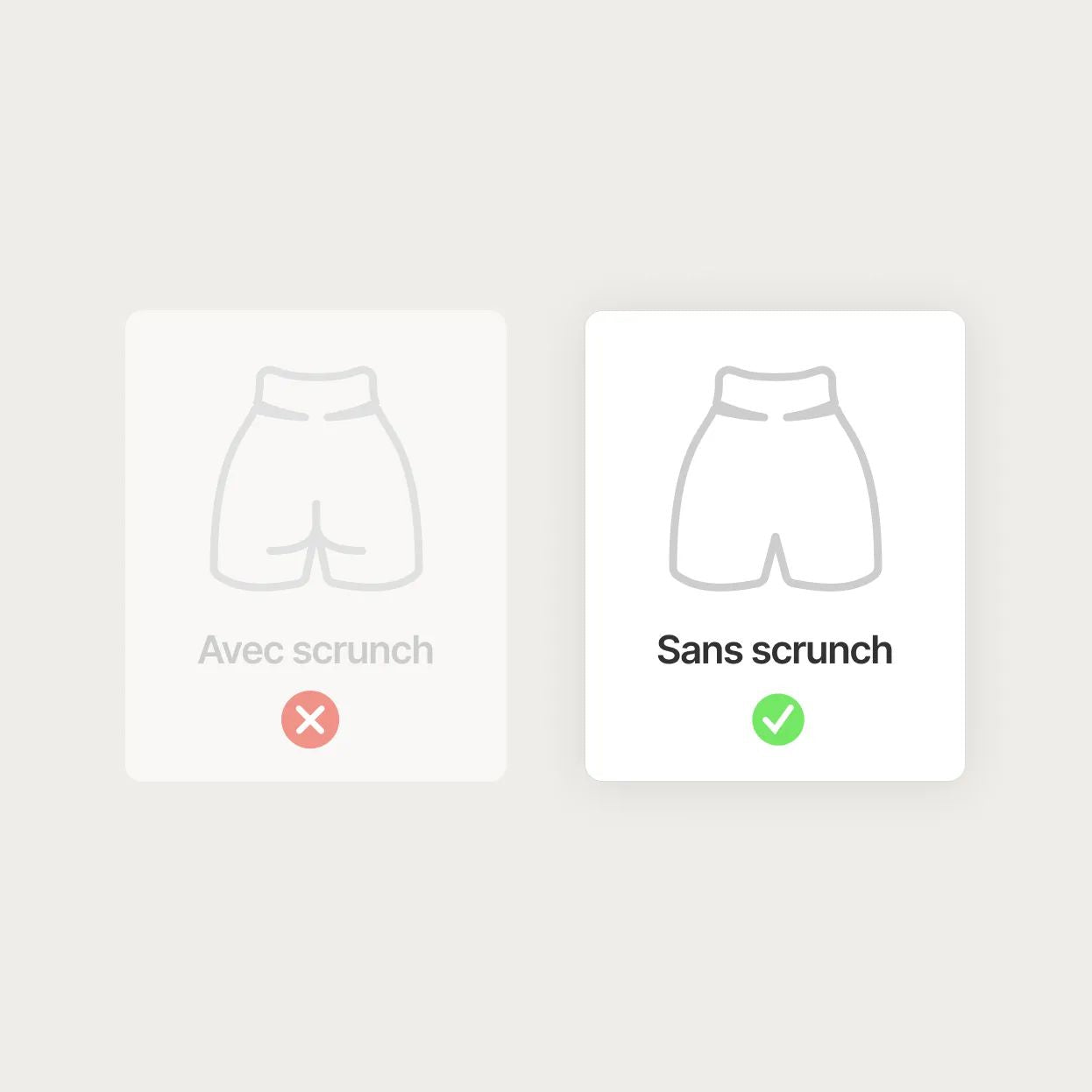 Legging Scrunchless - Latte