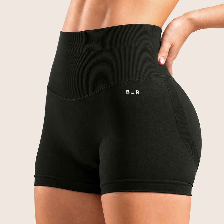 Short taille-haute - Charbon