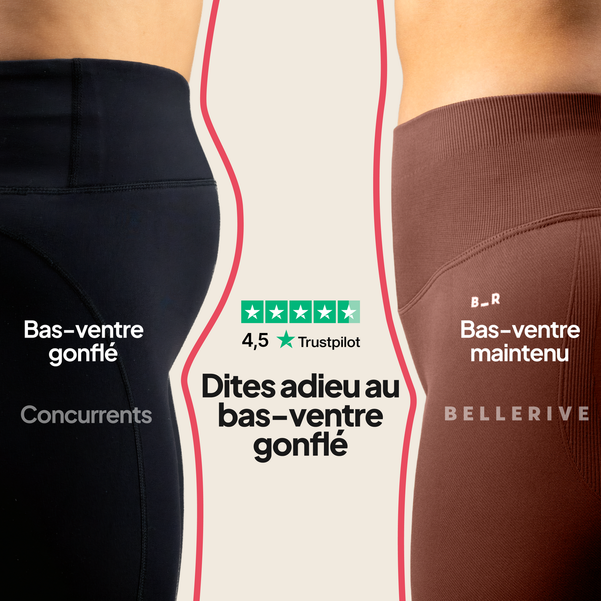 L'ensemble taille haute - Cacao