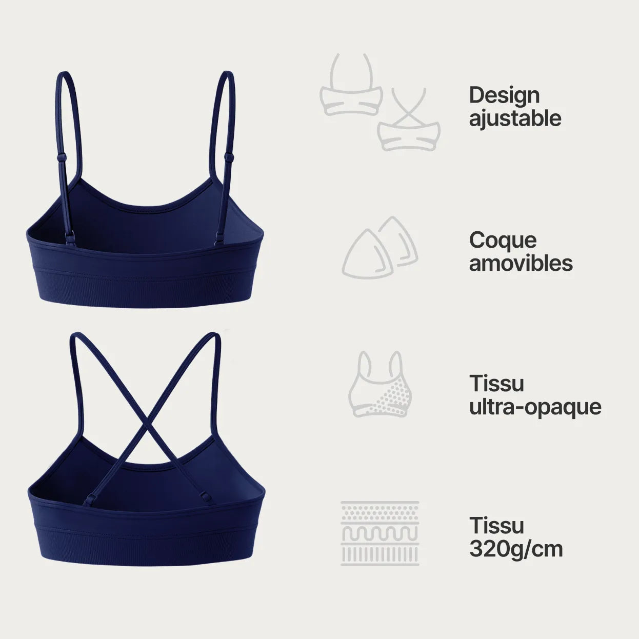 Set vientre plano v2 - Arándano