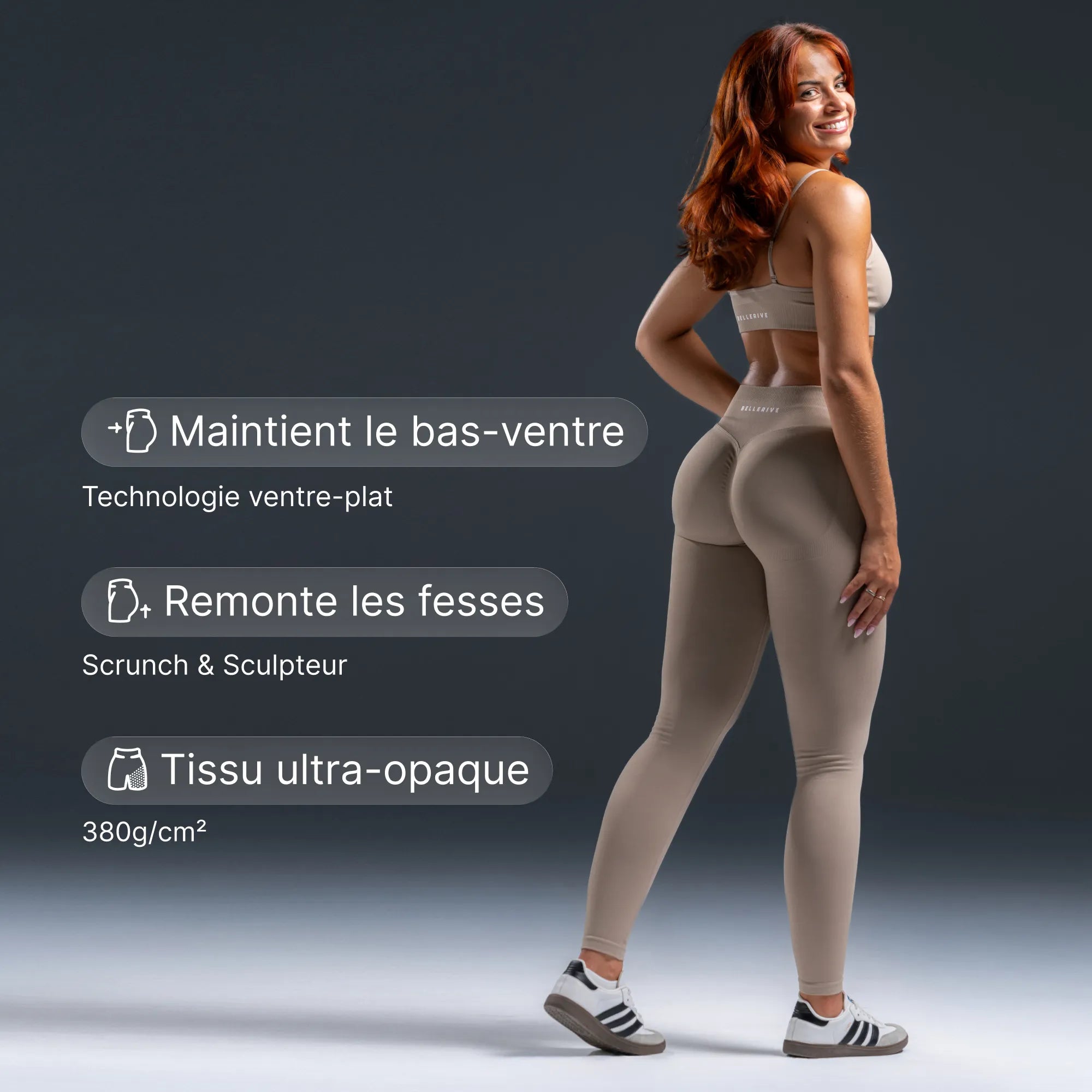 Legging v2 - Latte