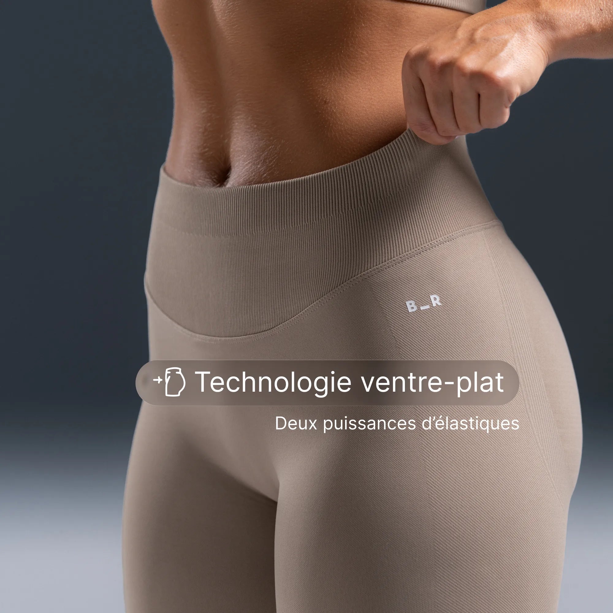 Legging Bas v2 - Latte