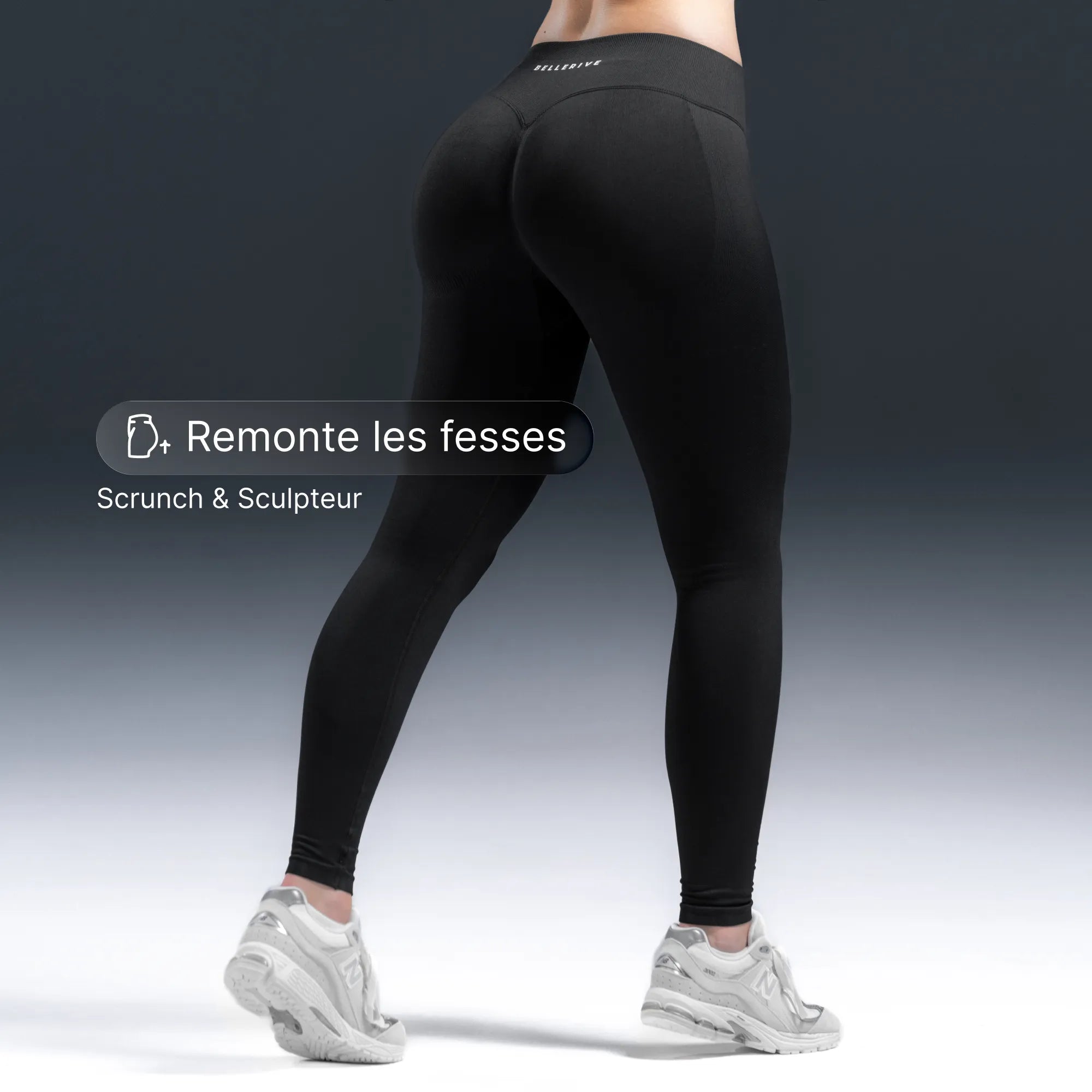Legging Bas v2 - Charbon