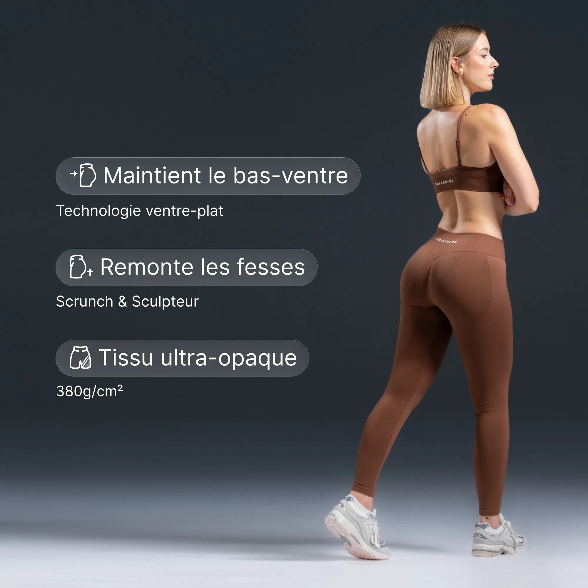 Legging v2 - Cacao