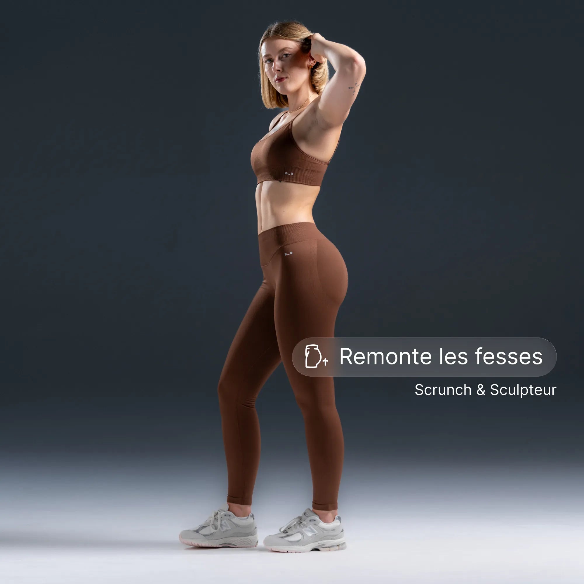 Legging Bas v2 - Cacao