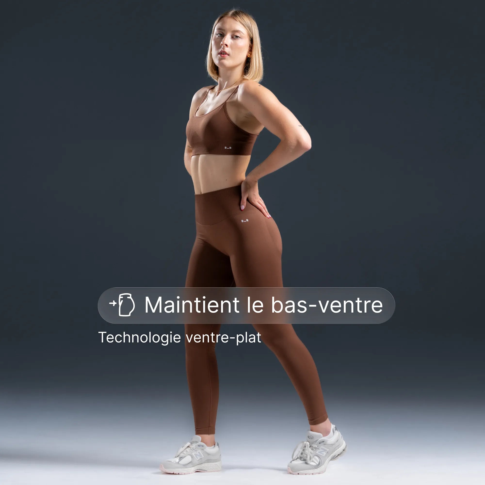 Legging Top - Cacao