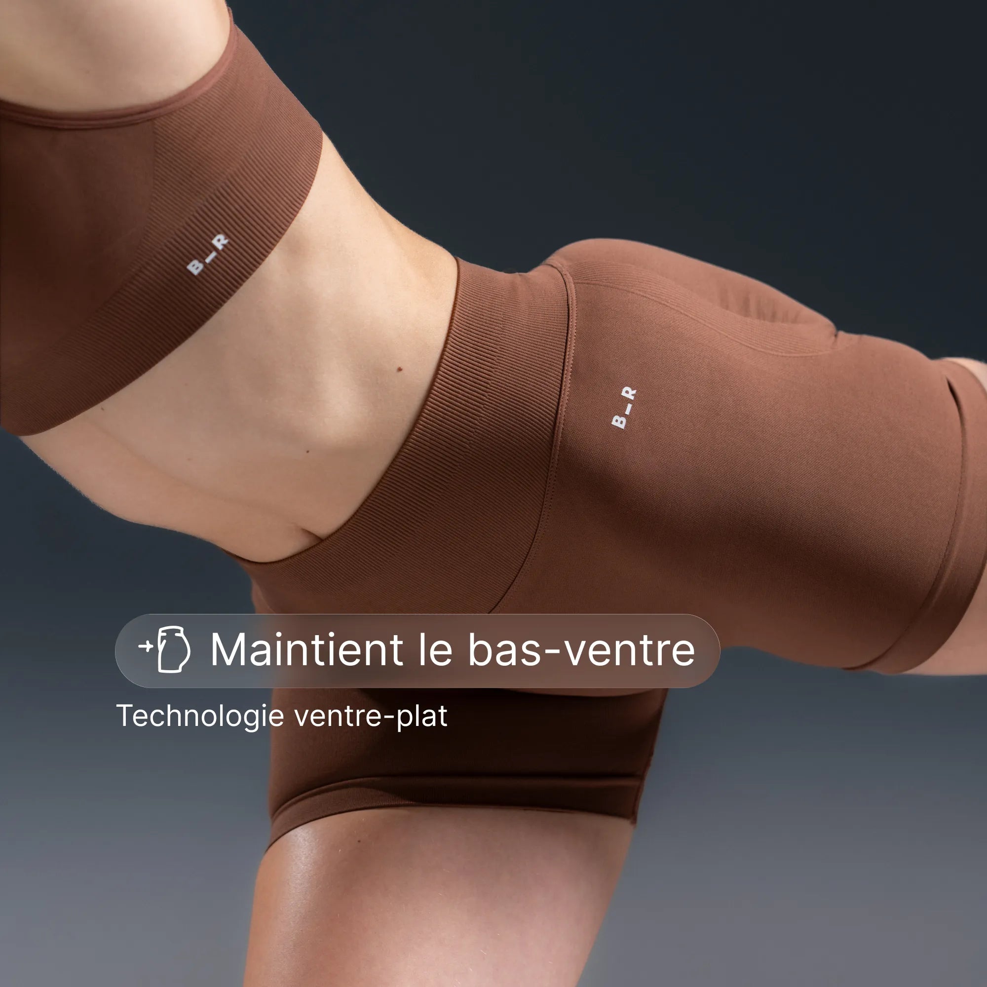 L'ensemble ventre-plat V2 - Cacao