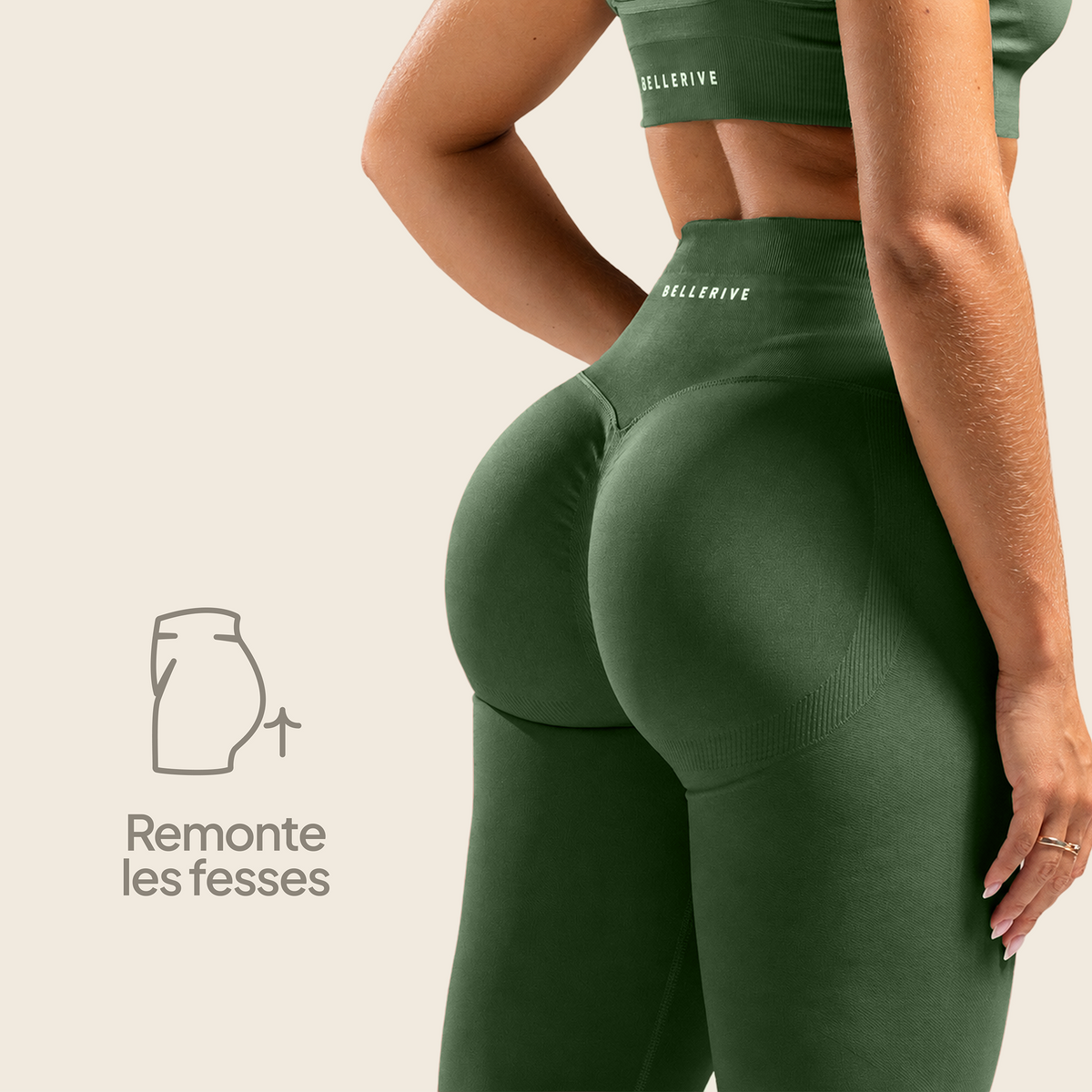 L'ensemble taille haute - Matcha