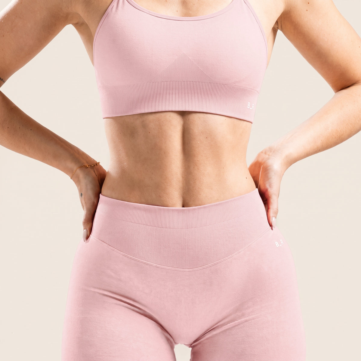 L'ensemble ventre-plat - Rose Pastel